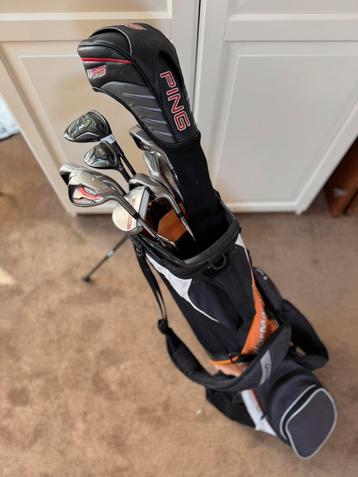 Complete golfset – Burner clubs + Ping G25 + TaylorMade tas beschikbaar voor biedingen