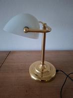 Bankierslamp, Ophalen of Verzenden, Zo goed als nieuw, Glas, Minder dan 50 cm