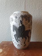 Grote west germany 517 30 grijs ridder viking vaas, Antiek en Kunst, Ophalen of Verzenden