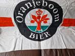Vintage linnen Orangeboom Bier vlag izgst, Verzamelen, Biermerken, Ophalen of Verzenden, Nieuw, Overige typen, Overige merken