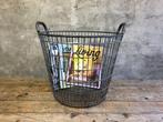krantenbak | tijdschriftenmand | woonbladen | aardappelmand, Overige materialen, Gebruikt, Mand, Rond