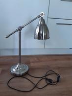 Kapot: verstelbare bureaulamp, Huis en Inrichting, Lampen | Tafellampen, Ophalen, Gebruikt, Metaal