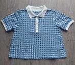 T-Shirt/polo blauw net wit maat S van Zara, Zara, Blauw, Ophalen of Verzenden, Zo goed als nieuw