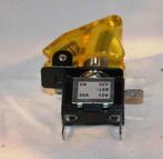 Jet Fighter Schakelaar - Gele Cover | Rood LED, Duitsland, Nieuw, Ophalen of Verzenden, https://www.motorman.nl/zoek-uw-product/diversen-accessoires-3/verlichting