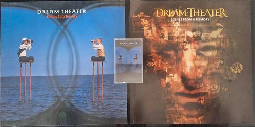 Dream Theater Windowsheets + Cassette " Falling into Infinty, Verzamelen, Muziek, Artiesten en Beroemdheden, Nieuw, Ophalen of Verzenden