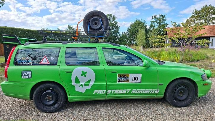 Volvo V70 2.4 T 200PK 2000 Groen, Auto's, Volvo, Particulier, V70, Airconditioning, Centrale vergrendeling, Dakrails, Trekhaak