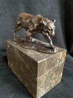 Panter, gesigneerd Carvin,  brons/bronzen, Antiek en Kunst, Ophalen of Verzenden