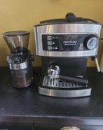 20 Bar espresso apparaat machine + Auto tamper, Ophalen of Verzenden, Zo goed als nieuw, Espresso apparaat