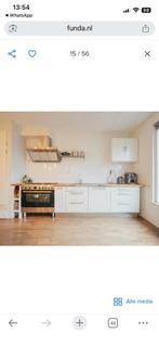 Keuken ikea incl vaatwasser en afzuigkap, Gebruikt, Wit, Dubbelwandige keuken, Ophalen of Verzenden