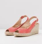 Kanna koraalrood suede sandalen met sleehak plateauzool 39, Kleding | Dames, Schoenen, Nieuw, Oranje, Kanna, Sandalen of Muiltjes
