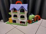 Zoef Zoef en Toet Toet huis, garage, kazerne en diversen, Ophalen, Zo goed als nieuw, Speelset, Met licht