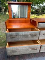 Franse vintage kast met spiegel, Antiek en Kunst, Antiek | Meubels | Kasten, Ophalen