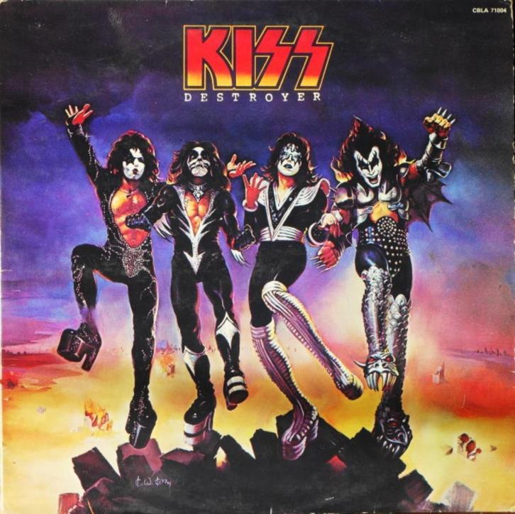 Kiss – Destroyer, Cd's en Dvd's, Vinyl | Hardrock en Metal, Zo goed als nieuw, Ophalen of Verzenden