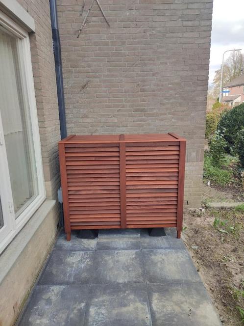 Hardhouten warmtepomp ombouw (op maat), Tuin en Terras, Overige Tuin en Terras, Nieuw, Ophalen