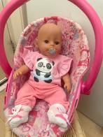 BABY BORN pop met maxicosi, Ophalen of Verzenden, Babypop