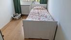 Bopita Bed 90x200 met matras, opberglades en logeeroptie, Ophalen, 90 cm, Eenpersoons, Wit