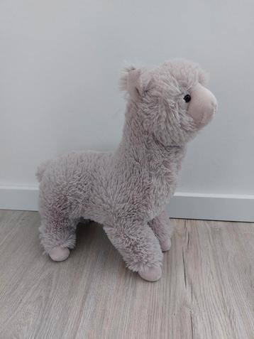 Knuffel lama alpaca Xenos grijs L457 beschikbaar voor biedingen