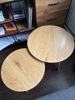 Ronde salontafels Jysk, Huis en Inrichting, Ophalen, Minder dan 50 cm, Rond, Minder dan 50 cm