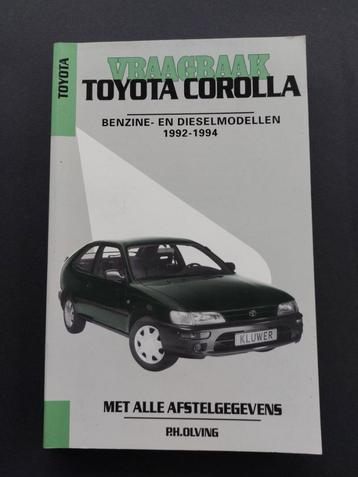 Vraagbaak Toyota Corolla bezine diesel 1992-1994 nieuwstaat beschikbaar voor biedingen