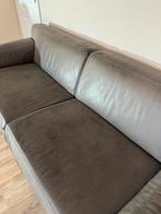 Montél Bank, grijs buffel leer, onbewerkt, Ophalen, Gebruikt, Leer, 200 tot 250 cm
