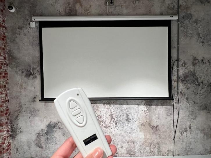 Beamer Optoma HD36 incl. scherm, Audio, Tv en Foto, Beamers, Gebruikt, DLP, Ophalen