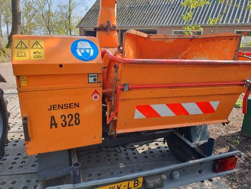 Zeer nette Jensen A328 snipperaar op tandem diesel motor, Zakelijke goederen, Machines en Bouw | Tuin, Park en Bosbouw, Overige typen