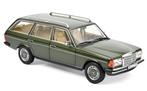 Mercedes-Benz 200T break W123 groen metallic 1982 Norev 1:18, Hobby en Vrije tijd, Modelauto's | 1:18, Nieuw, Ophalen of Verzenden