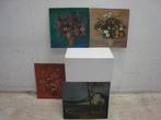 4x John ter Reehorst, 3x bloemen en 1x landschap