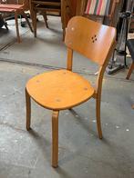Vintage houten stoelen (7x), Ophalen of Verzenden