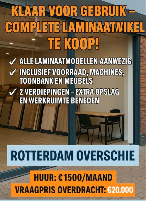 Overname laminaatwinkel, Huis en Inrichting, Stoffering | Tapijten en Kleden, Nieuw, Ophalen of Verzenden
