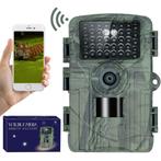 Full HD  Wildcamera met App en Bluetooth. Met Nachtzicht, Audio, Tv en Foto, Actiecamera's, Ophalen of Verzenden, Nieuw, Overige merken
