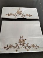 Twee walra lakens met sloop., Huis en Inrichting, Slaapkamer | Beddengoed, Ophalen, Eenpersoons, Wit, Overige typen