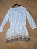 Zomerjurkje maat 44/46, Kleding | Dames, Jurken, Rainbow, Wit, Maat 46/48 (XL) of groter, Ophalen of Verzenden