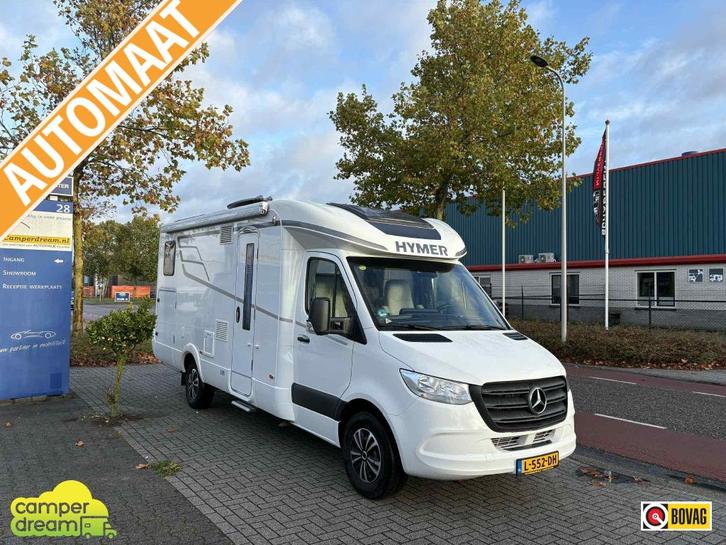 Hymer B 680 MC Automaat + Vlakke vloer HEAVY CHASSIS, Caravans en Kamperen, Campers, Bedrijf, tot en met 3, Half-integraal, Hymer