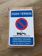 Verkeersbord, Eigen terrein, verboden te parkeren, Ophalen of Verzenden