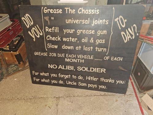 Did You Grease the Chasis, Verzamelen, Militaria | Tweede Wereldoorlog, Landmacht, Foto of Poster, Amerika, Ophalen
