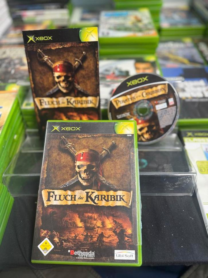 Fluch. Karibik. Xbox, Spelcomputers en Games, Games | Xbox Original, Zo goed als nieuw, Sport, 3 spelers of meer, Vanaf 3 jaar