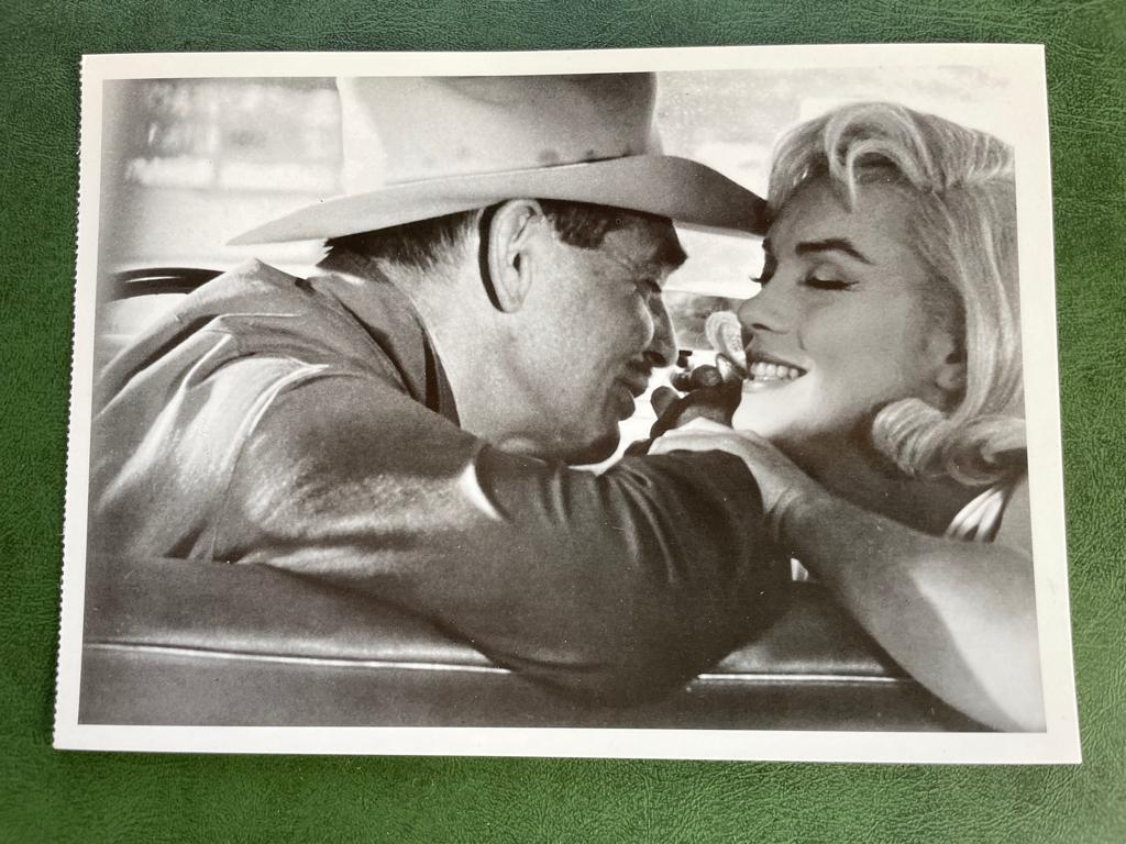 ansichtkaart / kaart van Marilyn Monroe en Clark Gable., Verzenden, 1940 tot 1960, Sterren en Beroemdheden