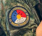 Gevraagd, patch Klu, Verzamelen, Ophalen of Verzenden, Luchtmacht, Nederland, Embleem of Badge