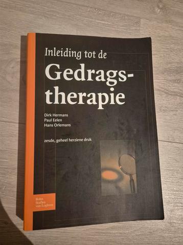 D. Hermans Inleiding tot de gedragstherapie, 6e druk herzi beschikbaar voor biedingen