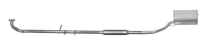 Uitlaat, Einddemper Daihatsu Cuore, Auto-onderdelen, Uitlaatsystemen, Daihatsu, Nieuw, Ophalen of Verzenden