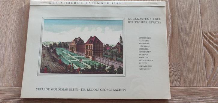 Der silberne kalender 1969(zeer goede staat)  Guckkasten bil, Boeken, Kunst en Cultuur | Beeldend, Gelezen, Schilder- en Tekenkunst