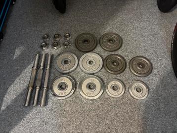 Diverse halterschijven + onderdelen 30mm beschikbaar voor biedingen