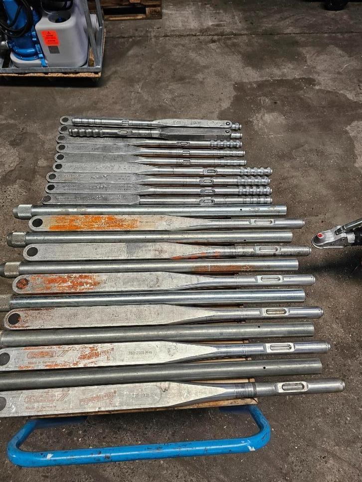 Momentsleutel Gedore dremometer groot en klein aluminium, Auto diversen, Autogereedschap, Gebruikt, Ophalen