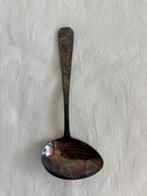 Vintage lepel Gero verzilverd met decoratie., Ophalen of Verzenden