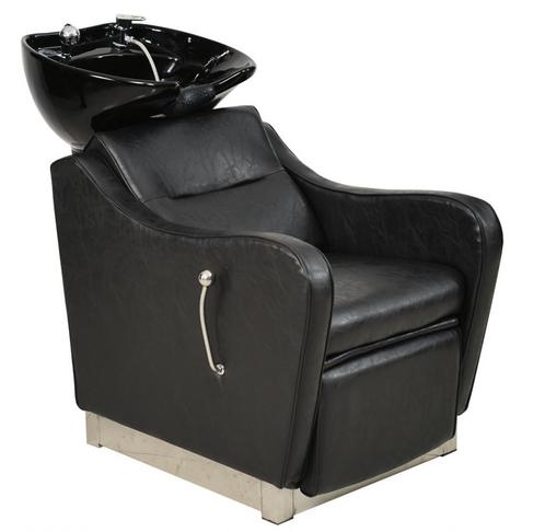 Wasunit DSS Yaz kappers groothandel kapsalon meubels salon, Huis en Inrichting, Stoelen, Nieuw, Eén, Kunststof, Leer, Metaal, Zwart