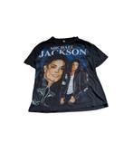 1990 Michael Jackson European Tour All-Over Print shirt, Vintage, Maat 52/54 (L), Vintage, Vintage