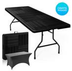 Luxe klaptafel met tafelrok, Ophalen, Zo goed als nieuw, Rechthoekig, Overige materialen