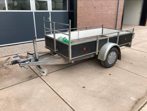 Aanhanger Hapert enkelas geremd, Auto diversen, Auto-accessoires, Gebruikt, Ophalen of Verzenden