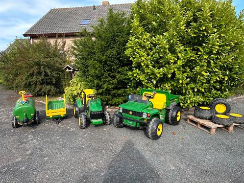 JOHN DEERE Elektrische 12v kinder tractor en jeep + Ford, Kinderen en Baby's, Speelgoed | Speelgoedvoertuigen, Gebruikt, Ophalen